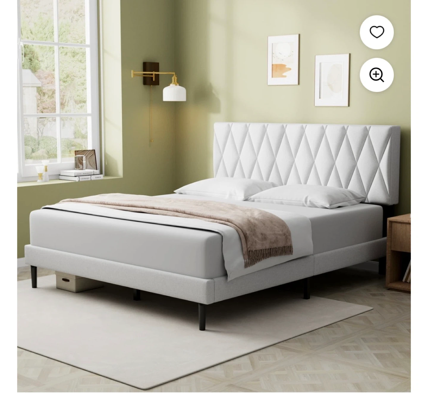 Bedframe Free delivery Queen/ Double