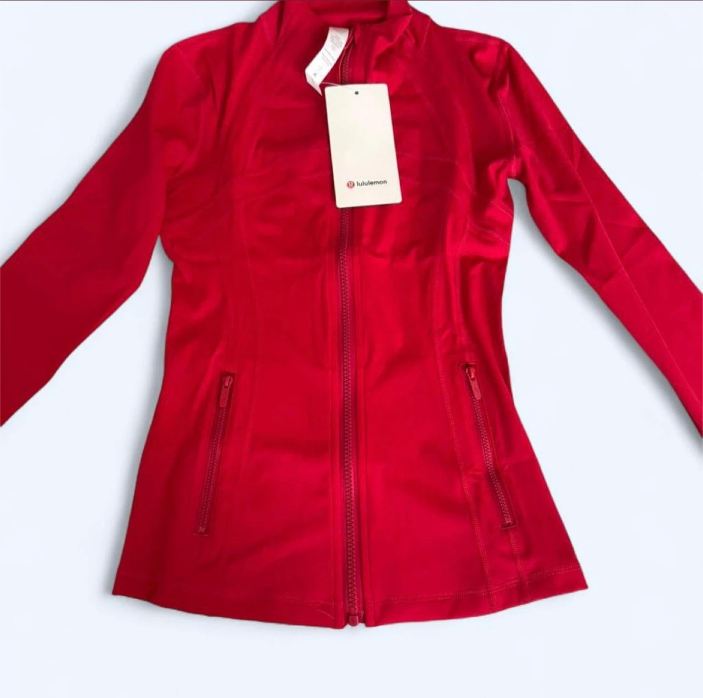 Lululemon Red Zip-Up Jacket