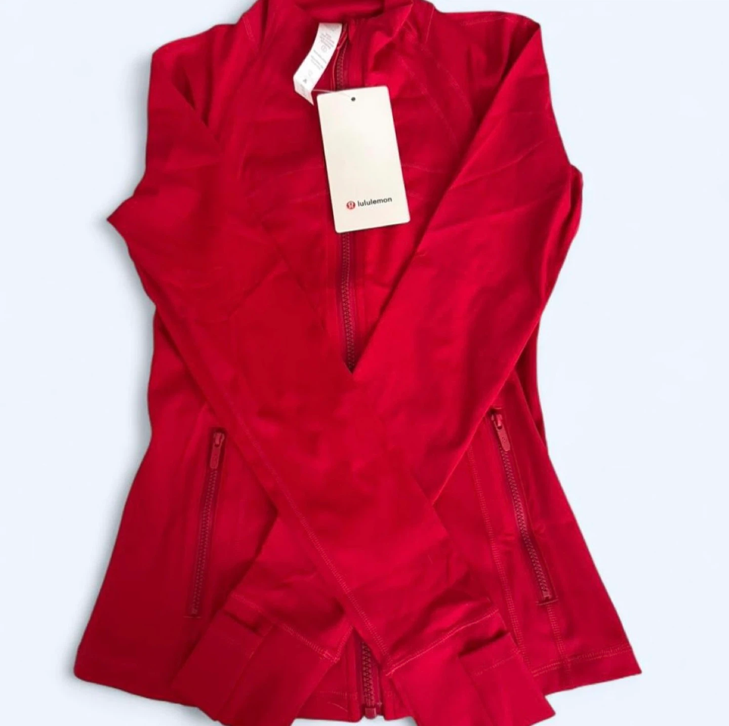 Lululemon Red Zip-Up Jacket - photo 2