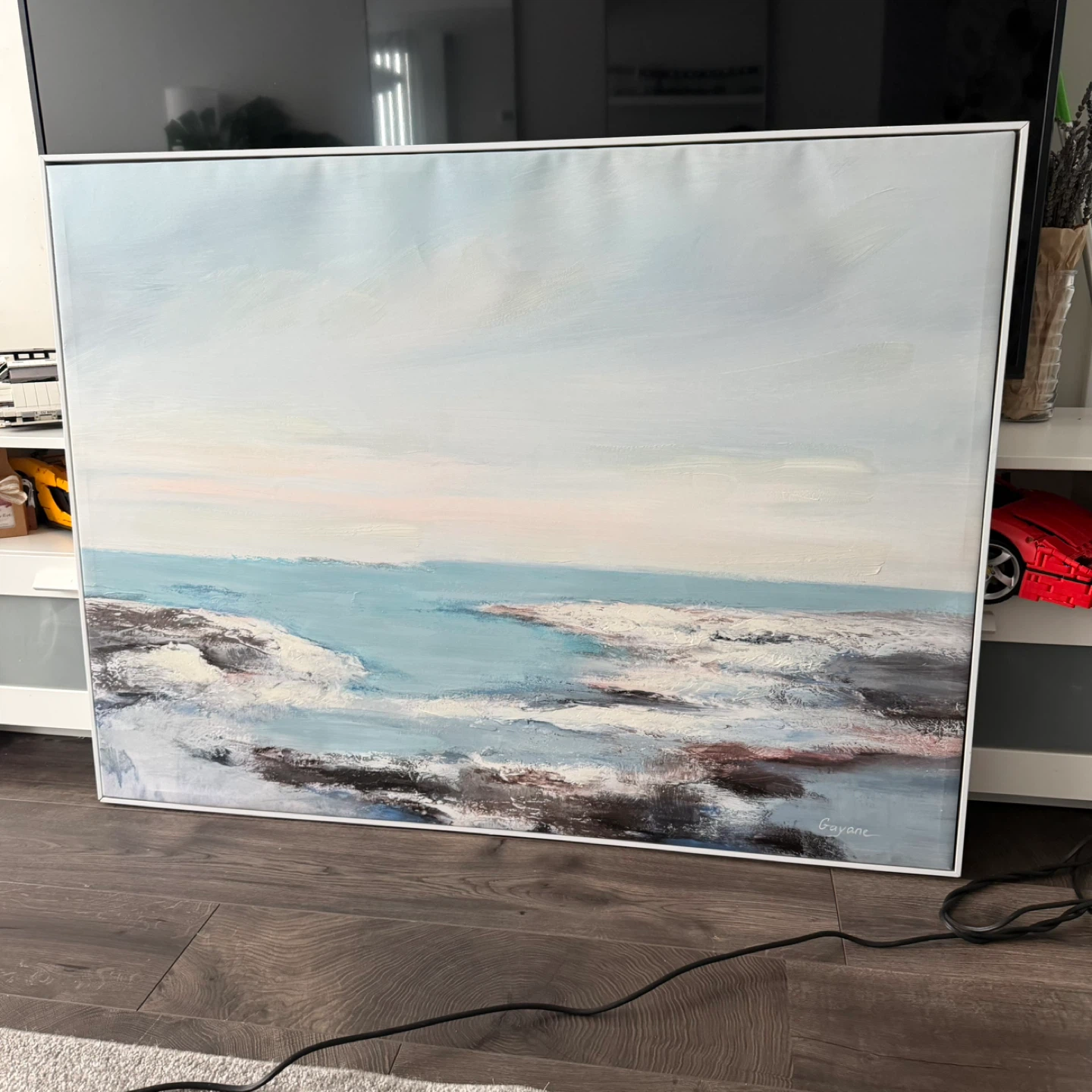 Abstract Landscape Canvas Art - photo 3