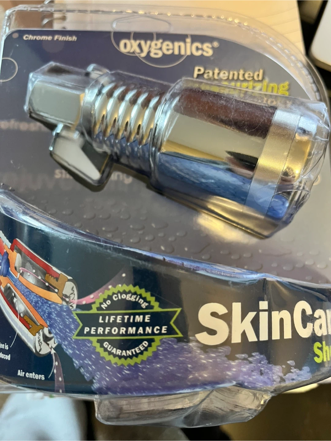 Oxygenics Pressurizing Showerhead
