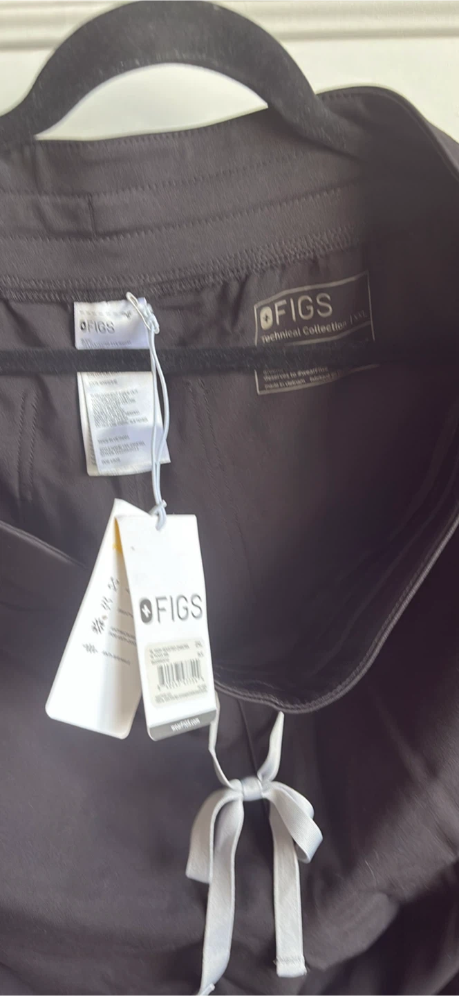 FIGS Black Technical Collection Jogger Scrub Pants XXL - photo 3