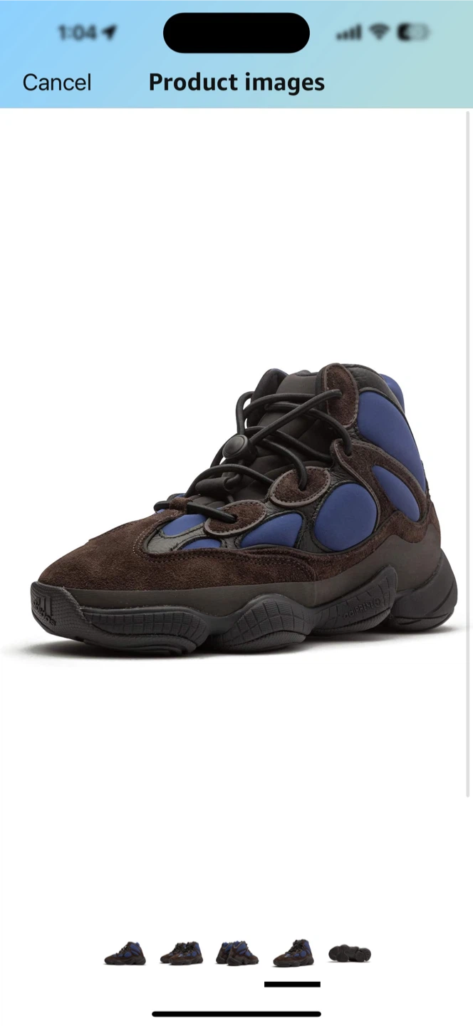 Adidas Yeezy 500 High Top "Tyrian" FW4990