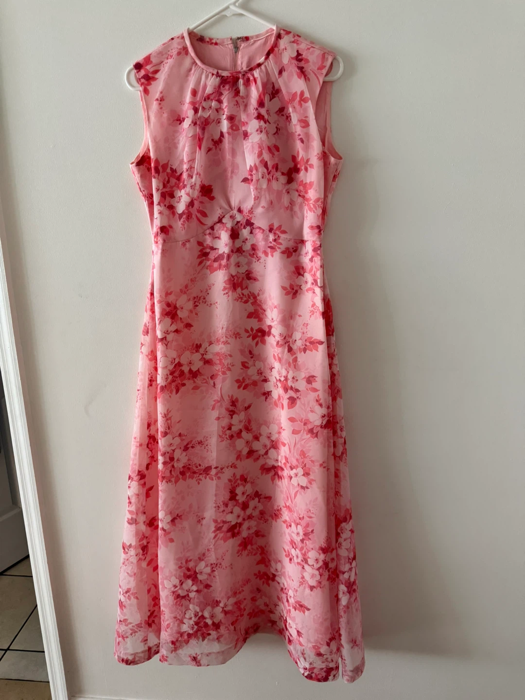 70s Vintage Cherry Blossom Dress - photo 4