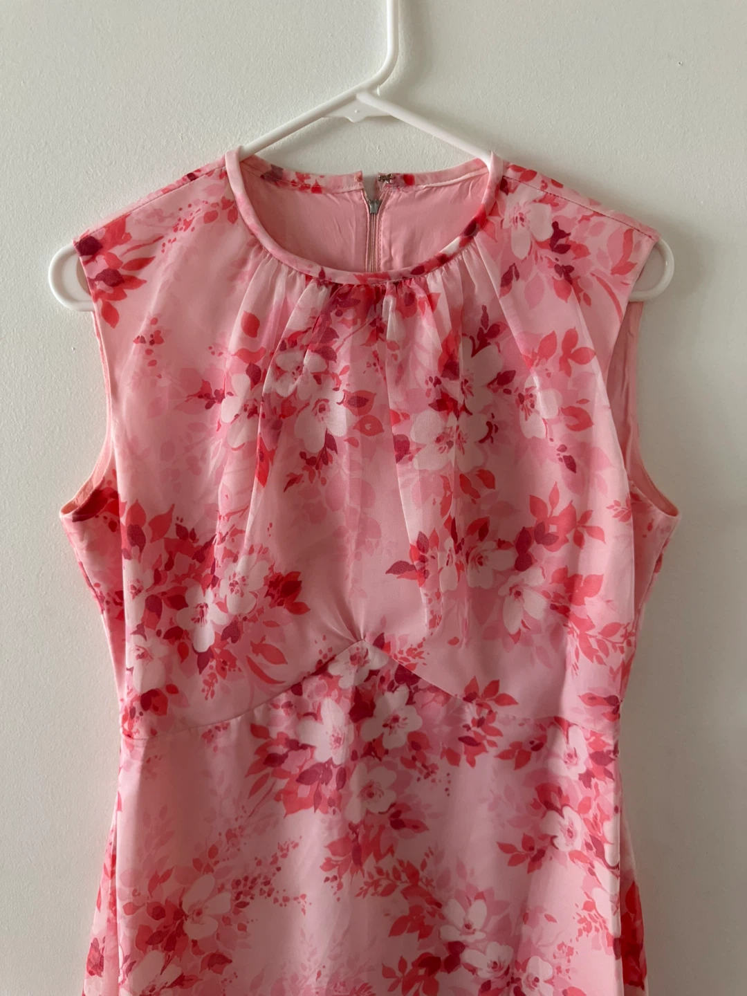 70s Vintage Cherry Blossom Dress