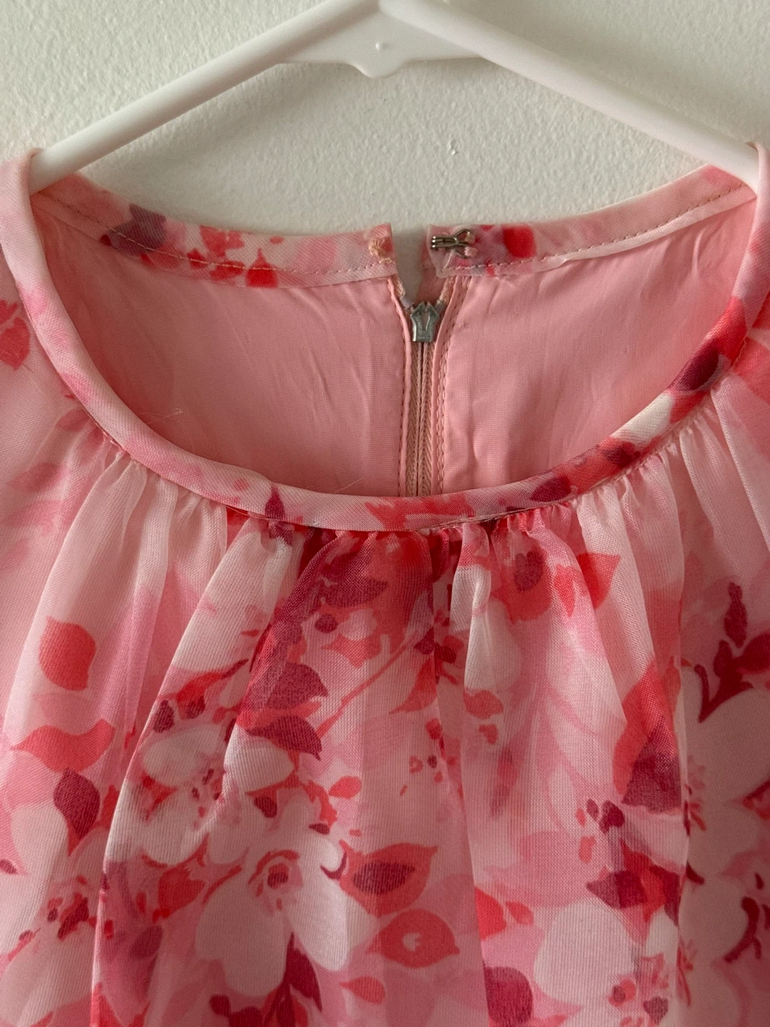 70s Vintage Cherry Blossom Dress - photo 2