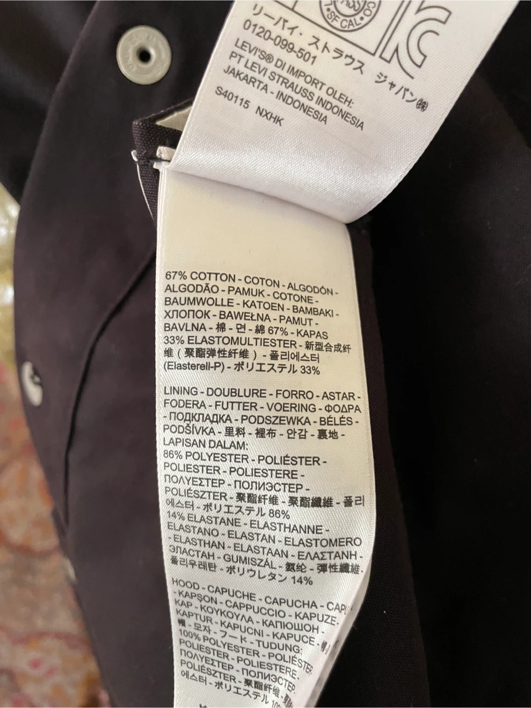 Levi's Black Commuter Jacket - photo 5