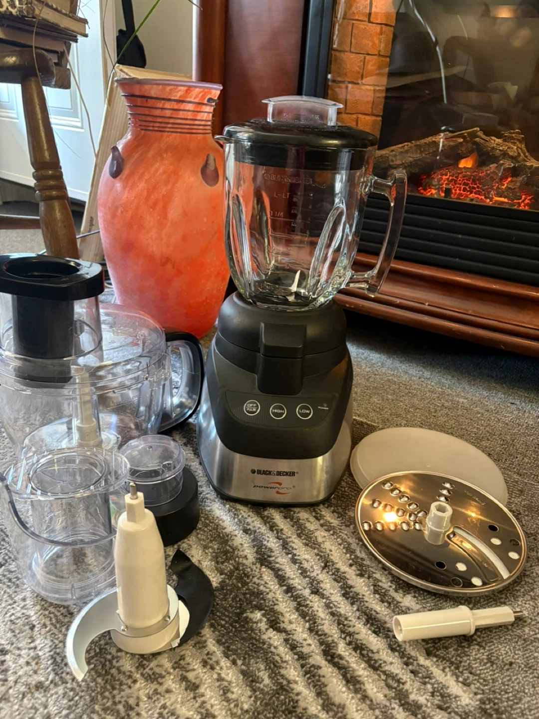 🥕2 in 1 Food Processor and Blending Jar