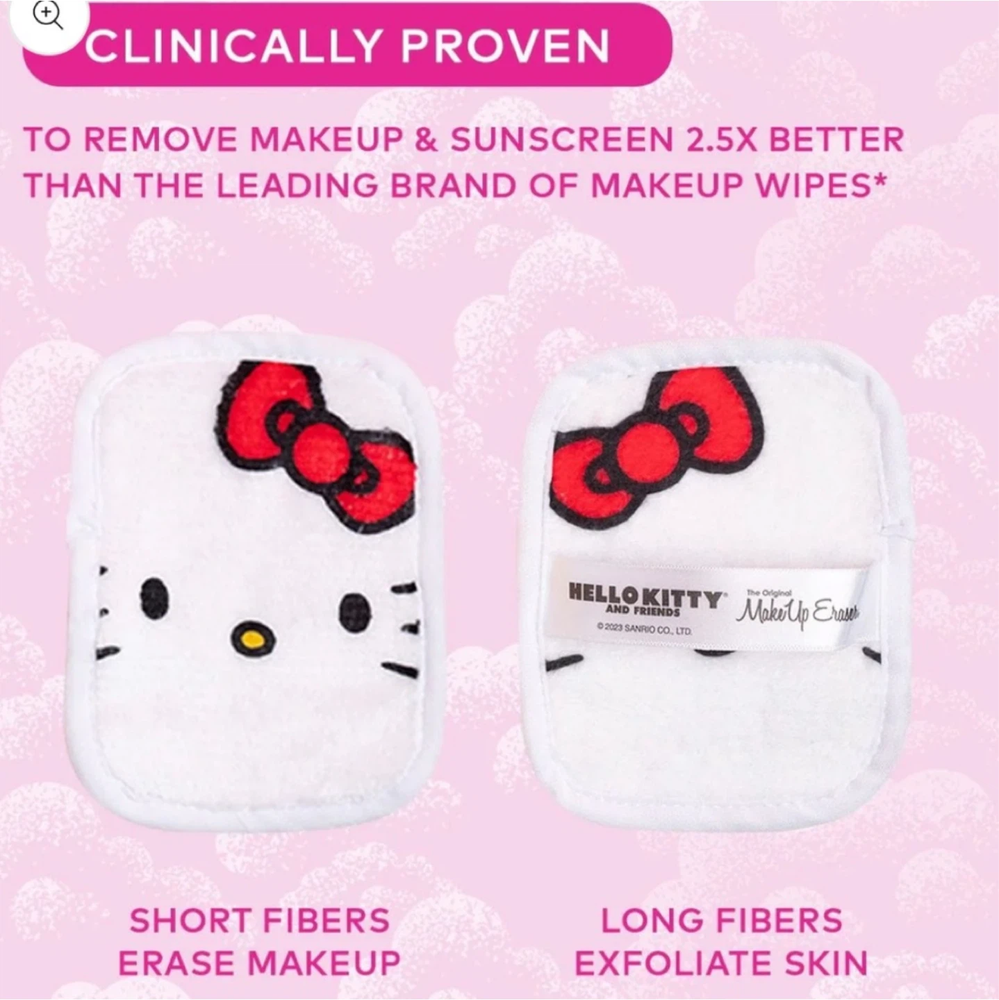 NEW Original Make Up Eraser Hello Kitty 7 day set - photo 4
