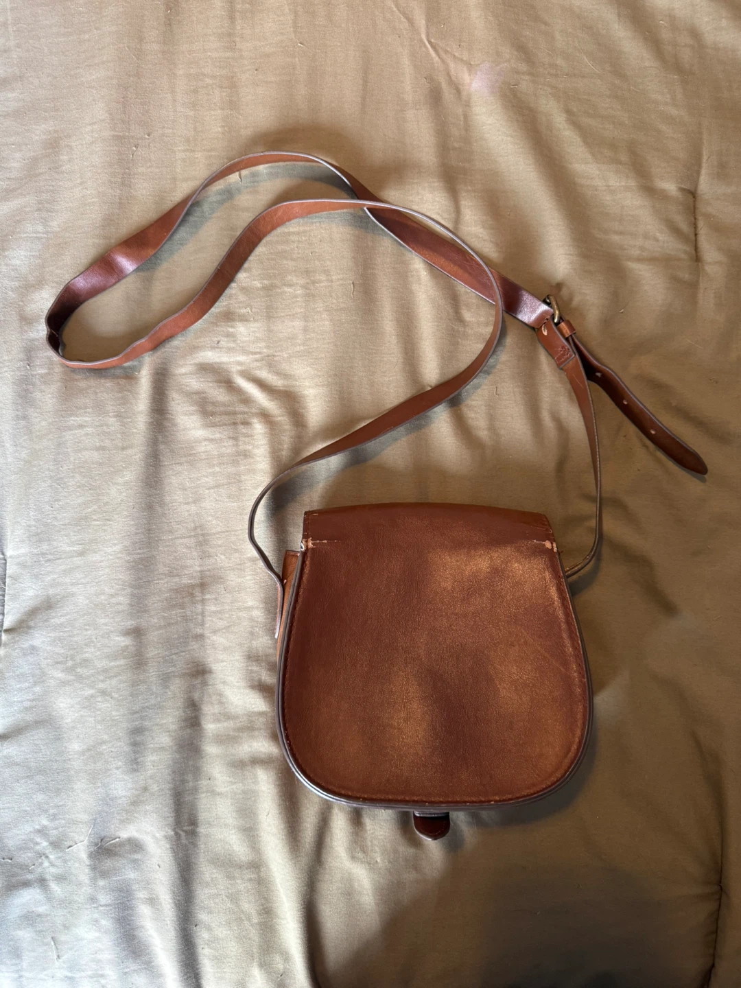 Small Brown Leather Purse - photo 2