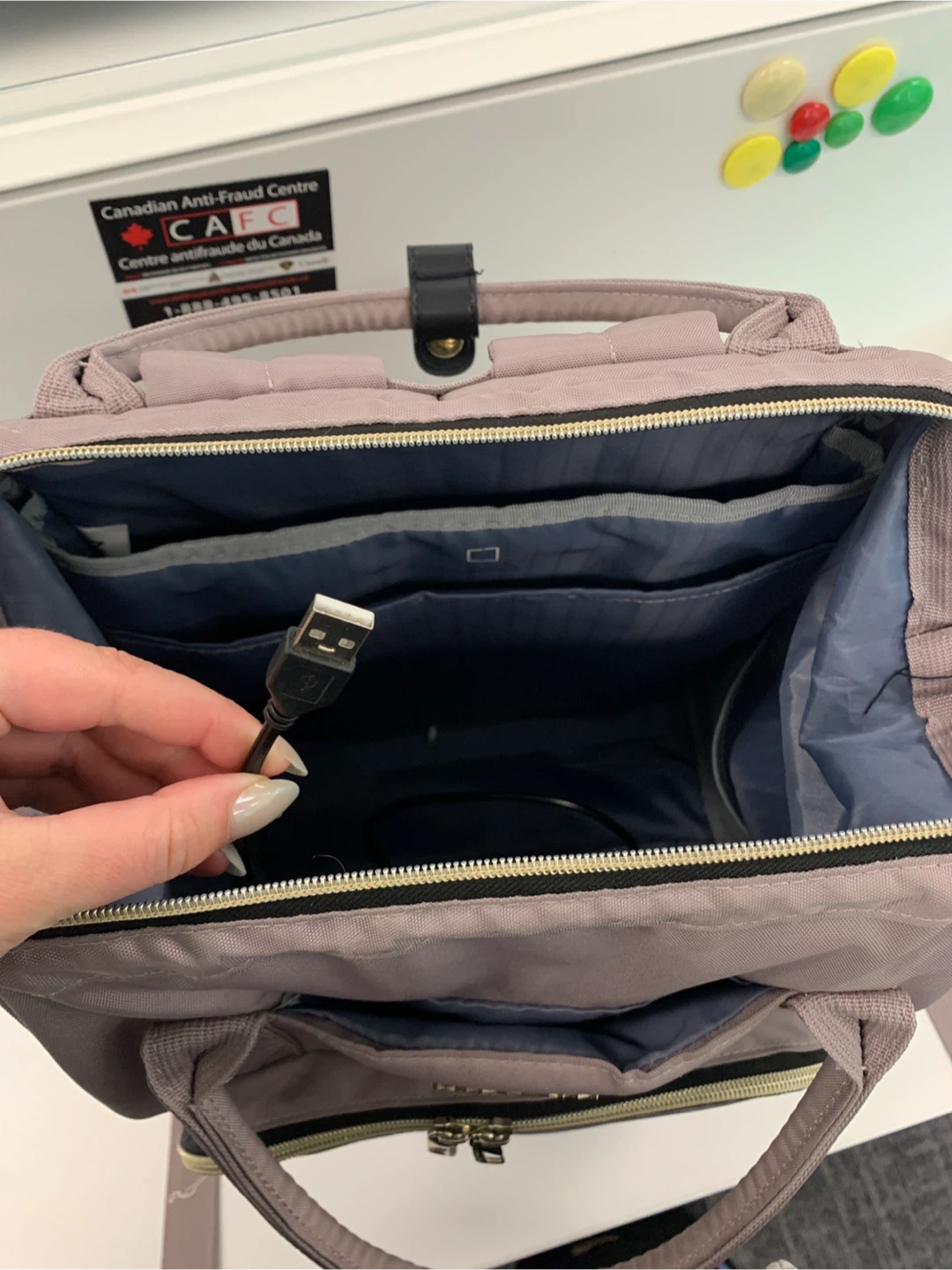 Vankean Backpack - Mauve - photo 2