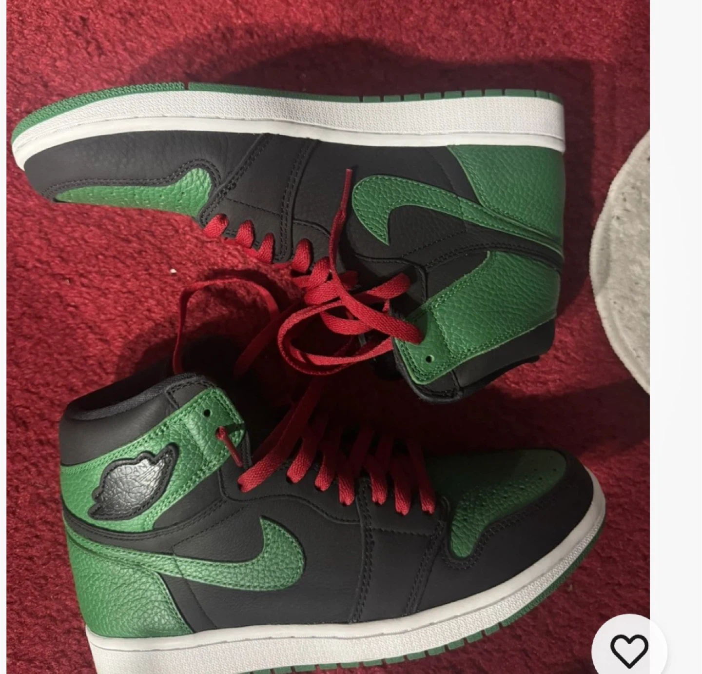 Nike Air Jordan 1 High "Gorge Green" Men's Sneakers - photo 3
