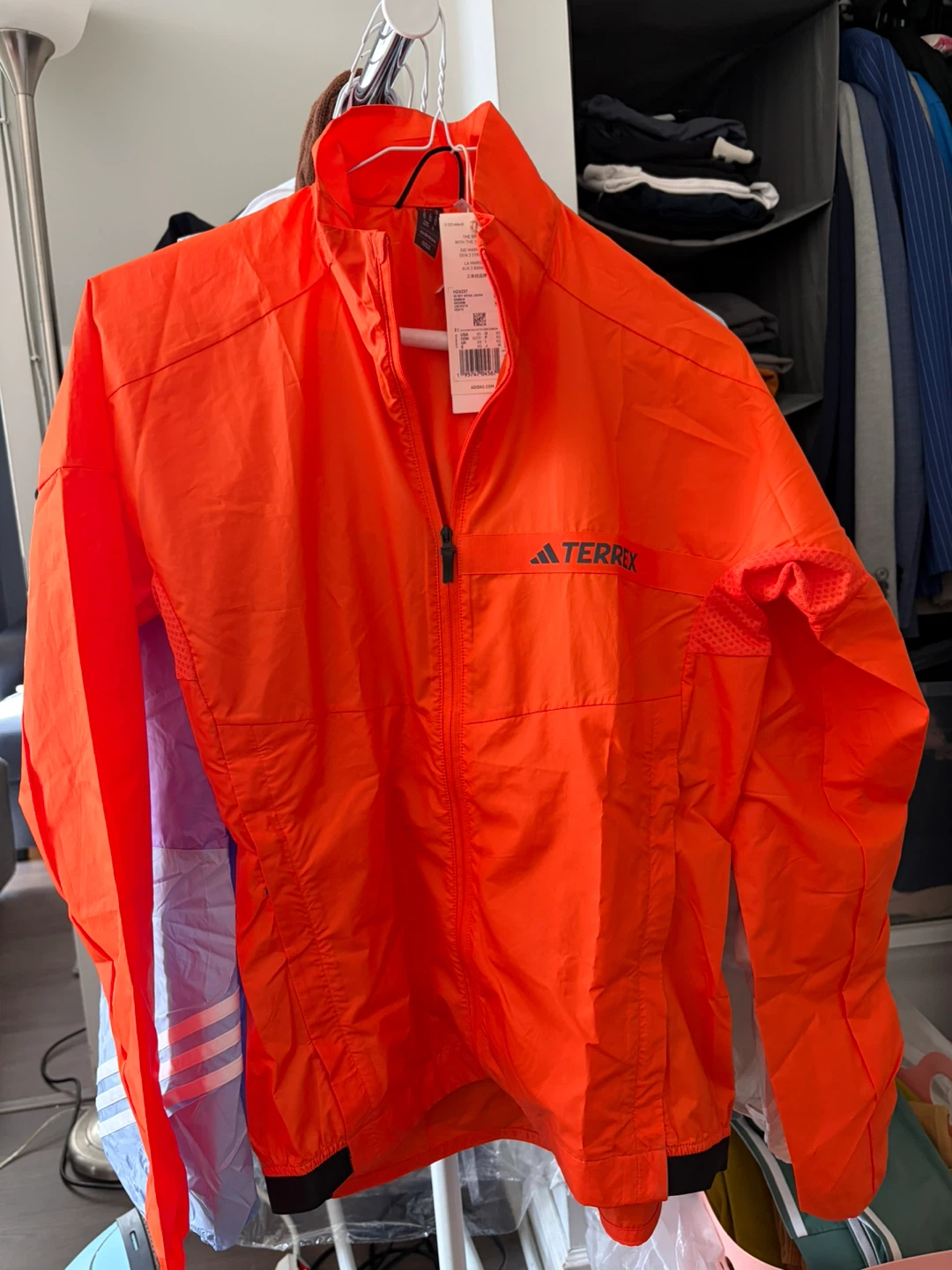 Adidas Terrex Windbreaker Jacket - Orange