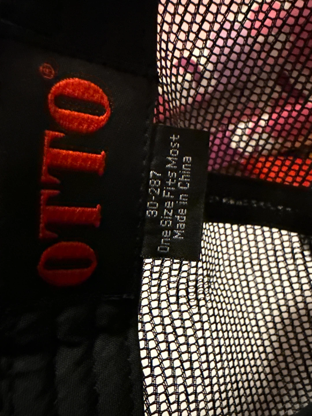 NASA Black Mesh Back  (+1) 🥕 Hat - photo 2