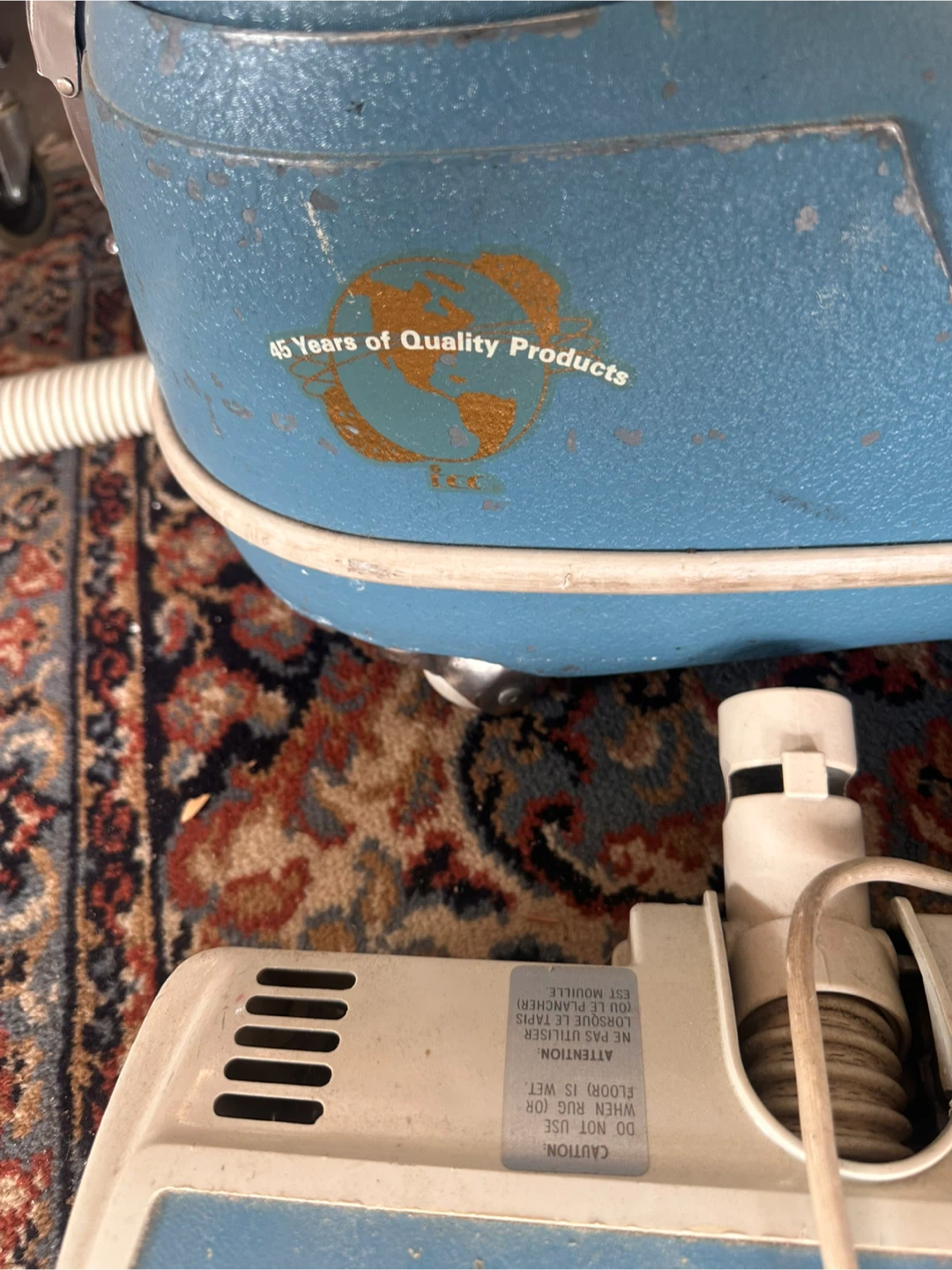 Vintage Compact 2-Motor Vacuum Cleaner