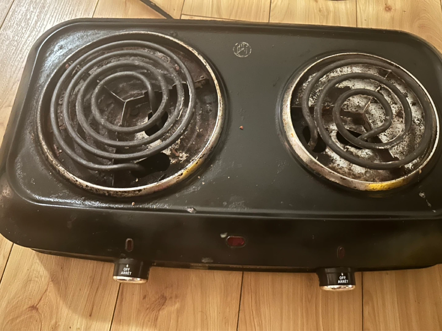 Double Burner Electric Hot Plate