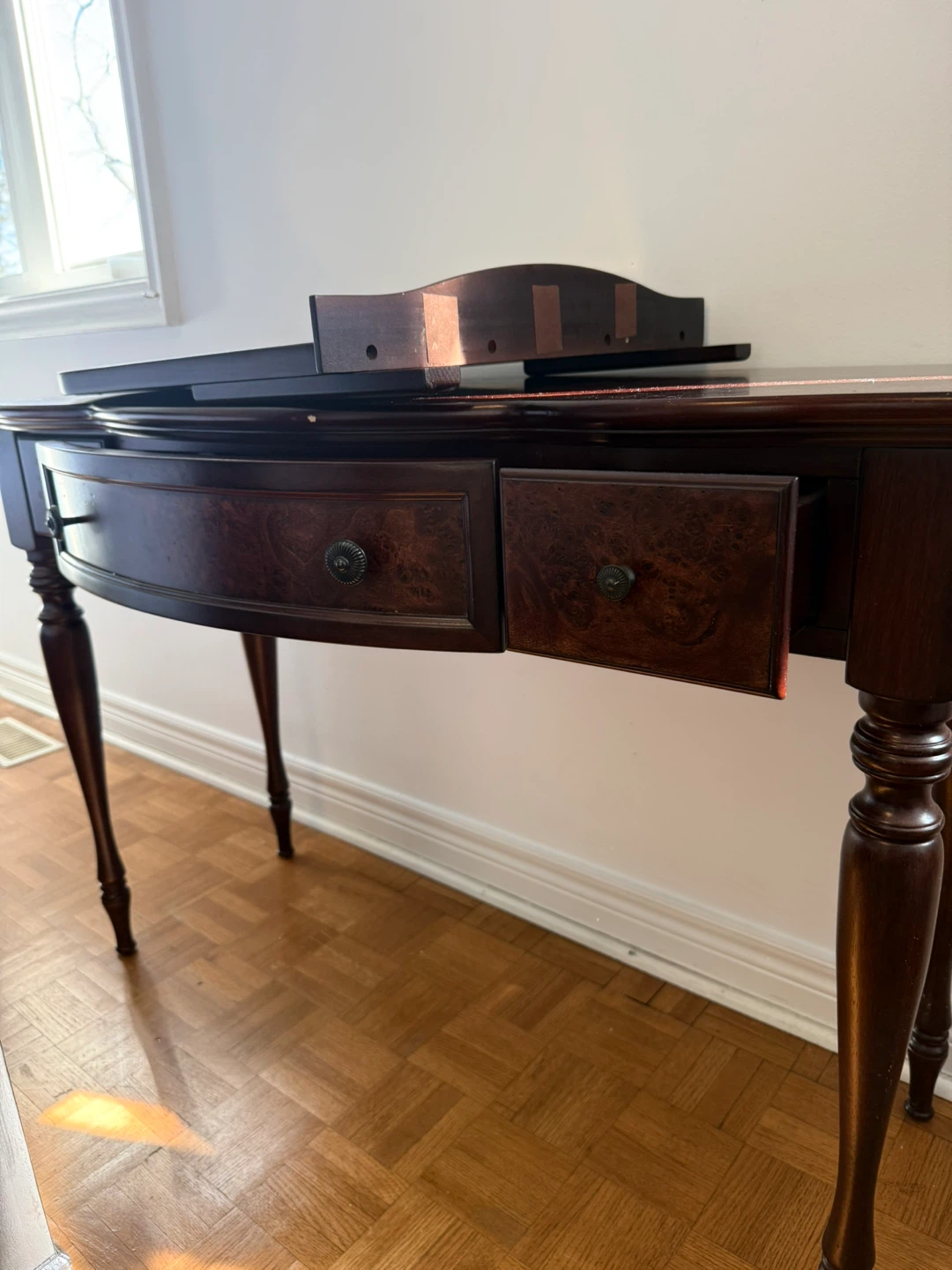 Antique European Style Console Table with Mirror - photo 3