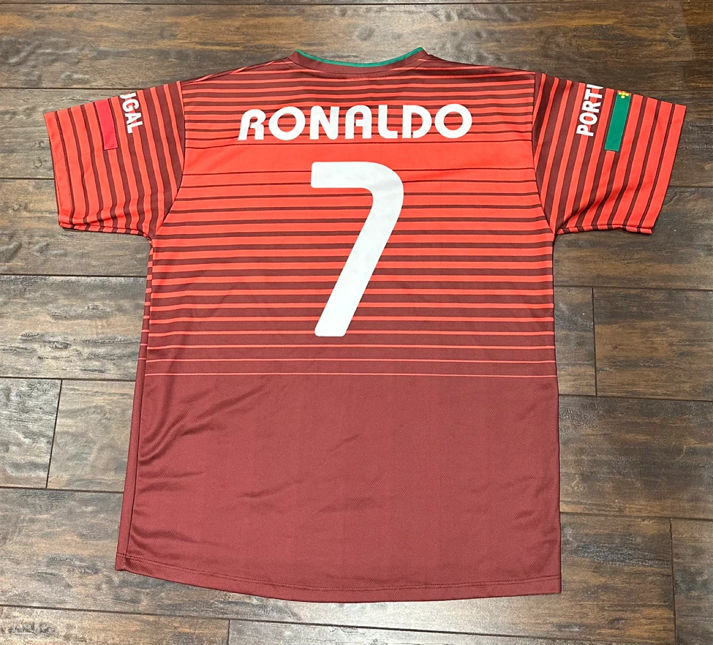 Red Soccer Jersey T-shirt - photo 2