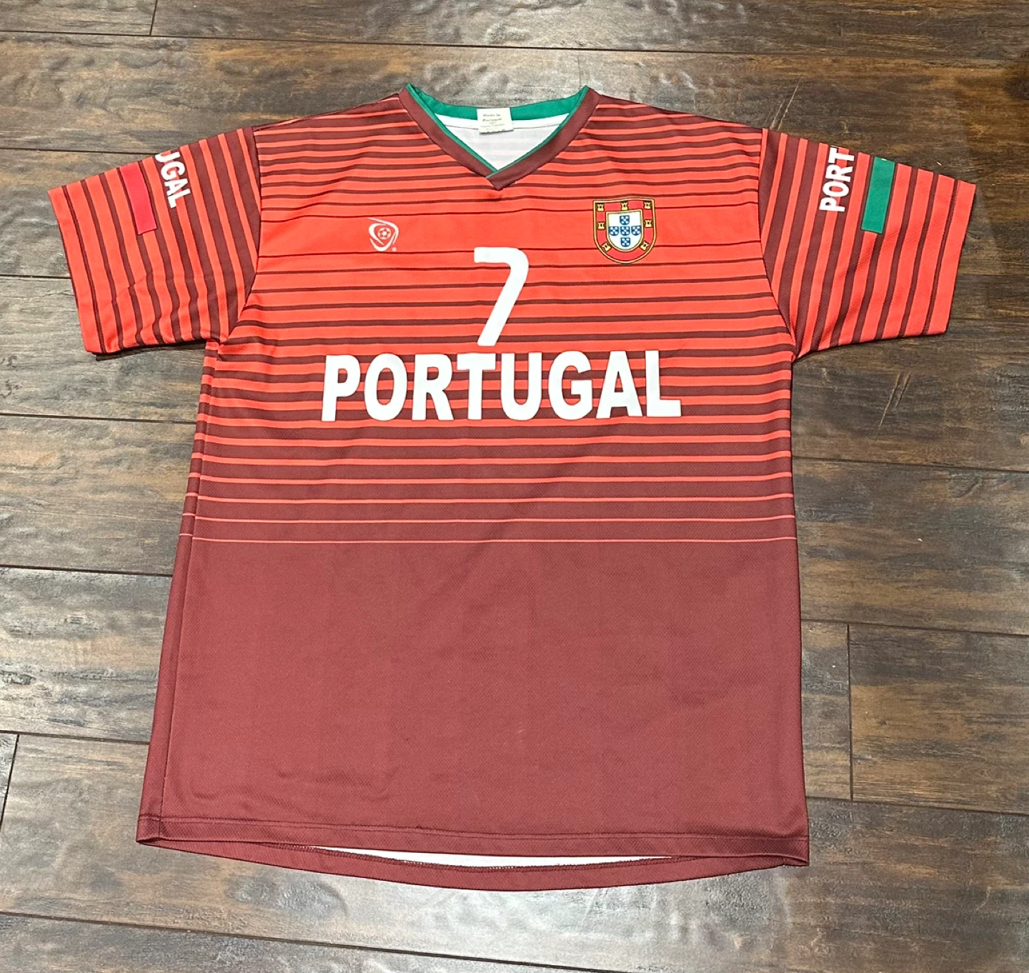 Red Soccer Jersey T-shirt