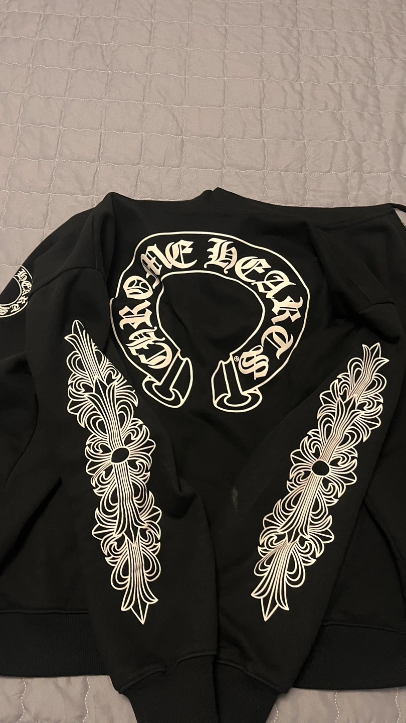 Chrome heart hoodie - photo 2