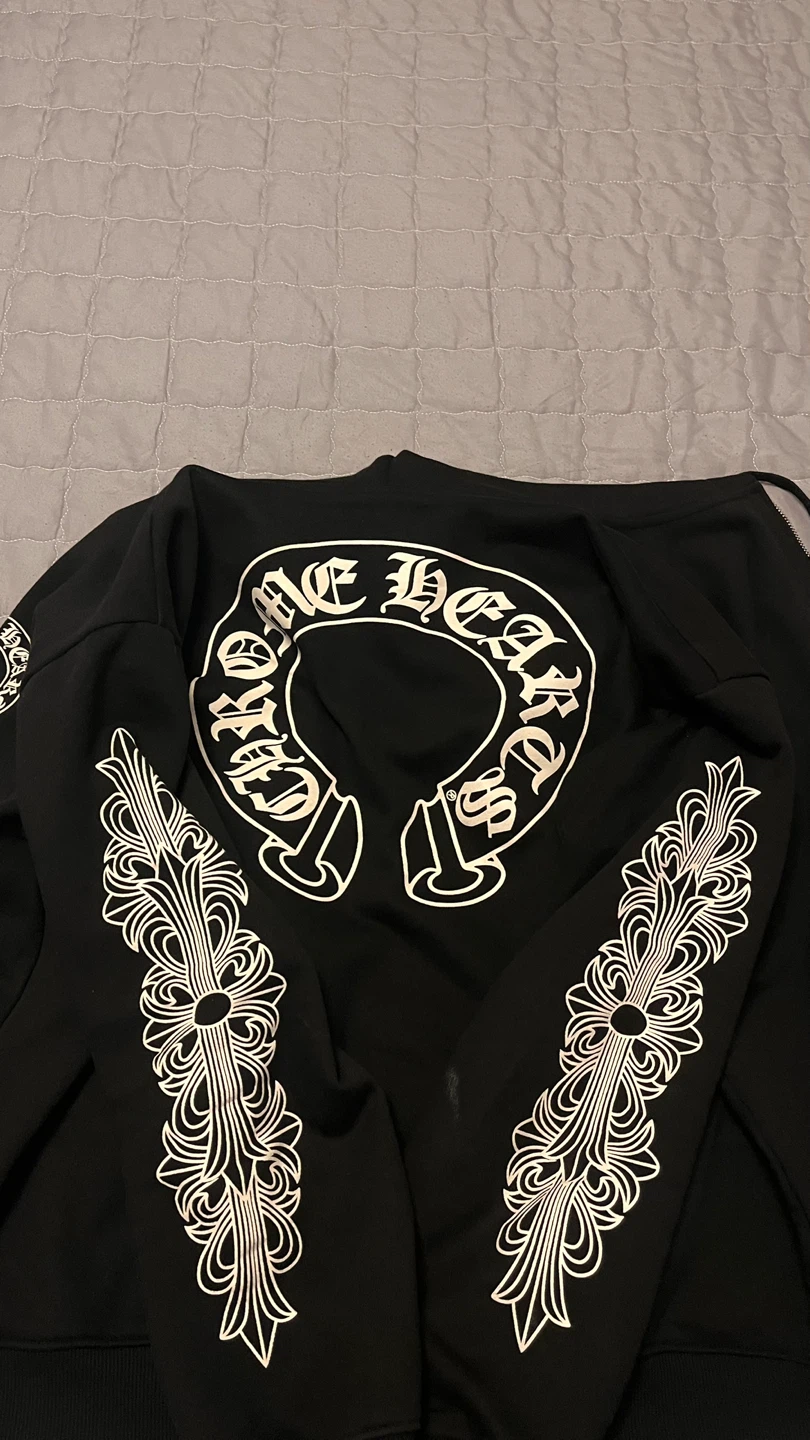 Chrome heart hoodie - photo 3