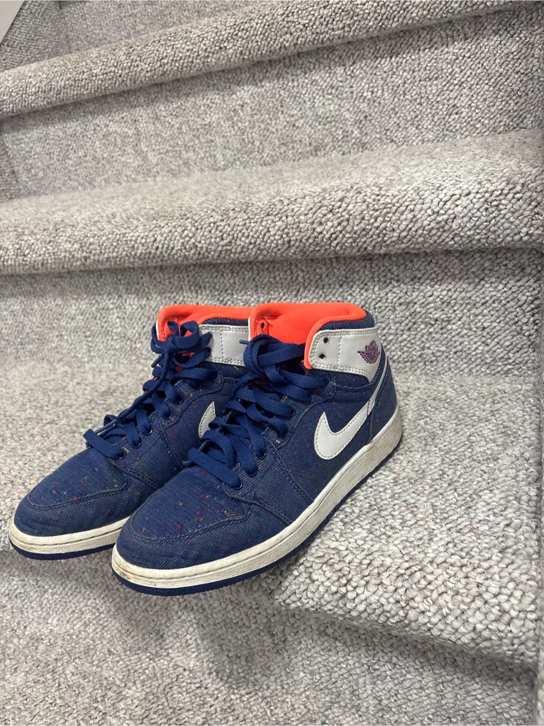 Air Jordan 1 Mid SE Denim size 5.5 - photo 2