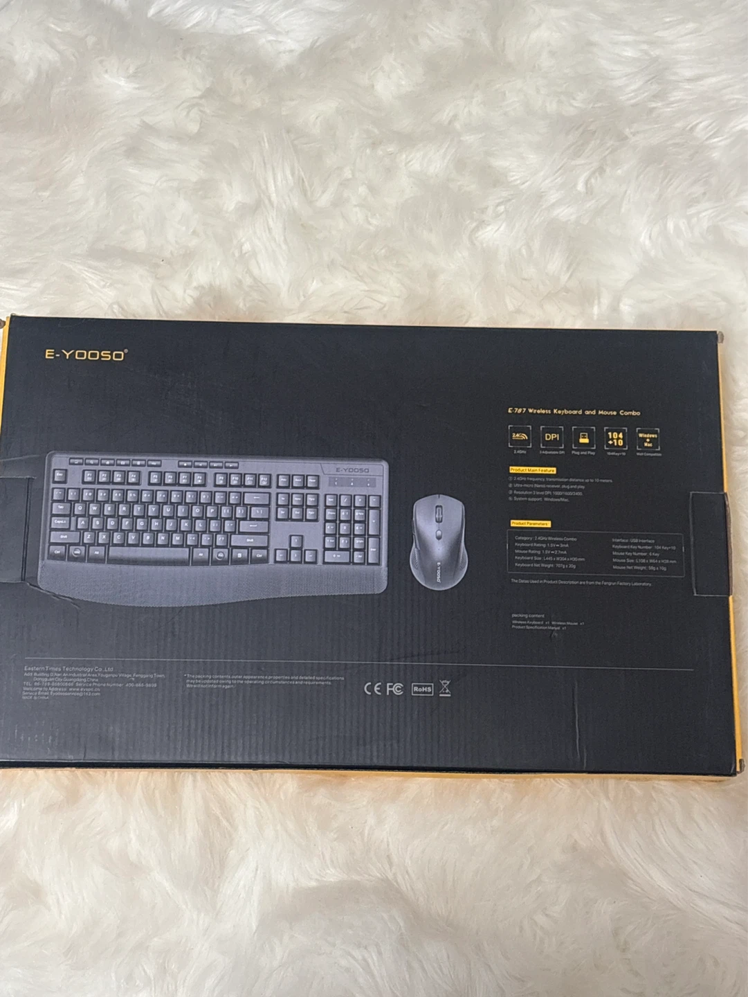 E-YOOSO E787 Wireless Keyboard and Mouse Combo - photo 3