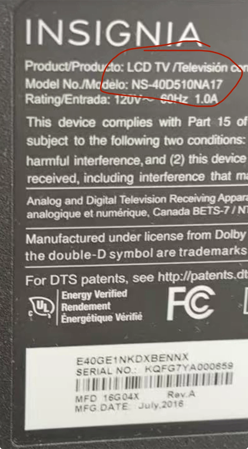 Insignia 42" LCD TV - photo 2