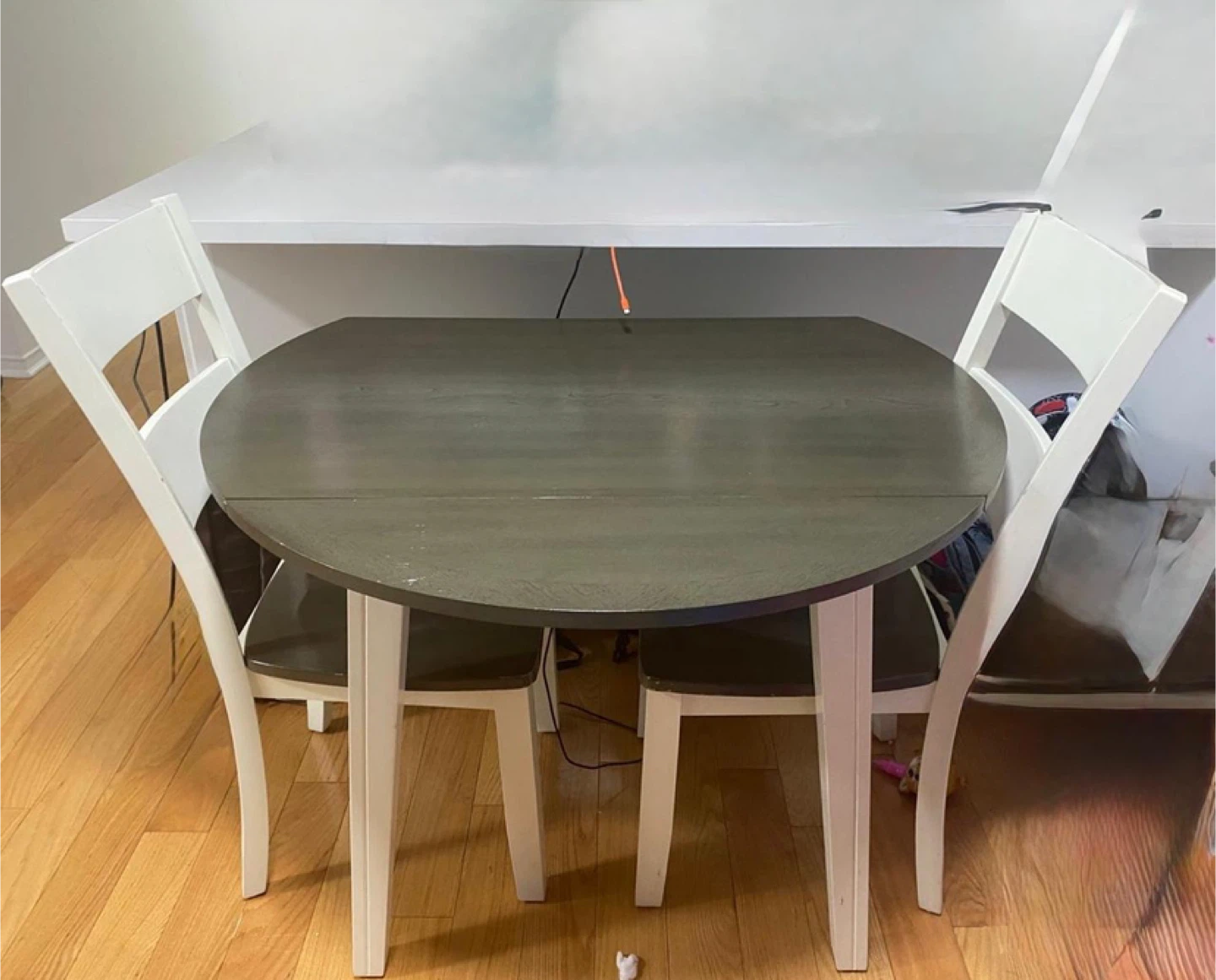 Foldable dining table with chairs for sale