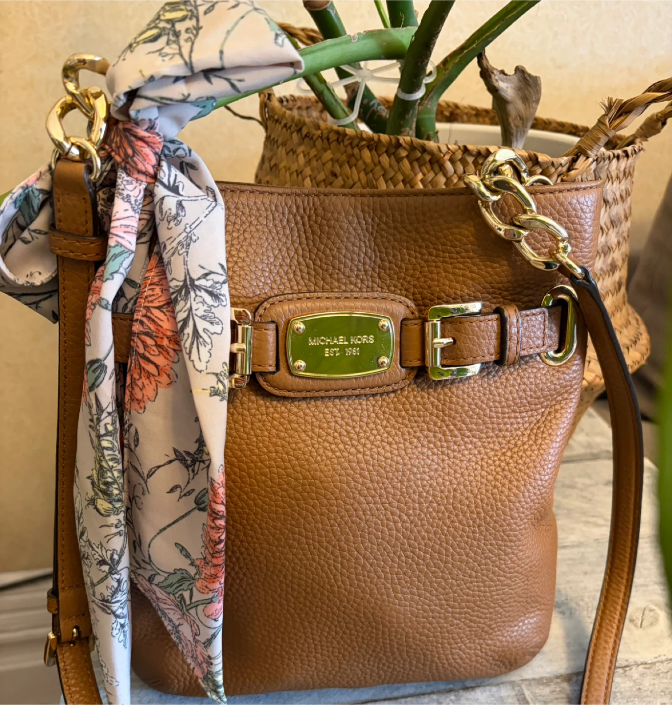 Michael Kors Brown Leather crossbody Bag - photo 2