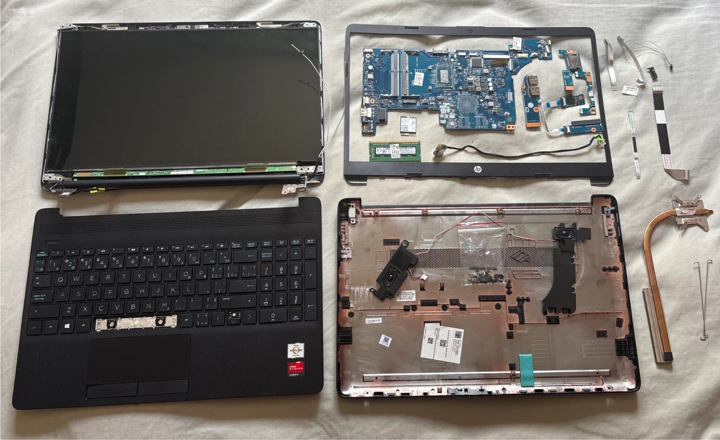 HP 15-gw0008ca laptop Parts Lot