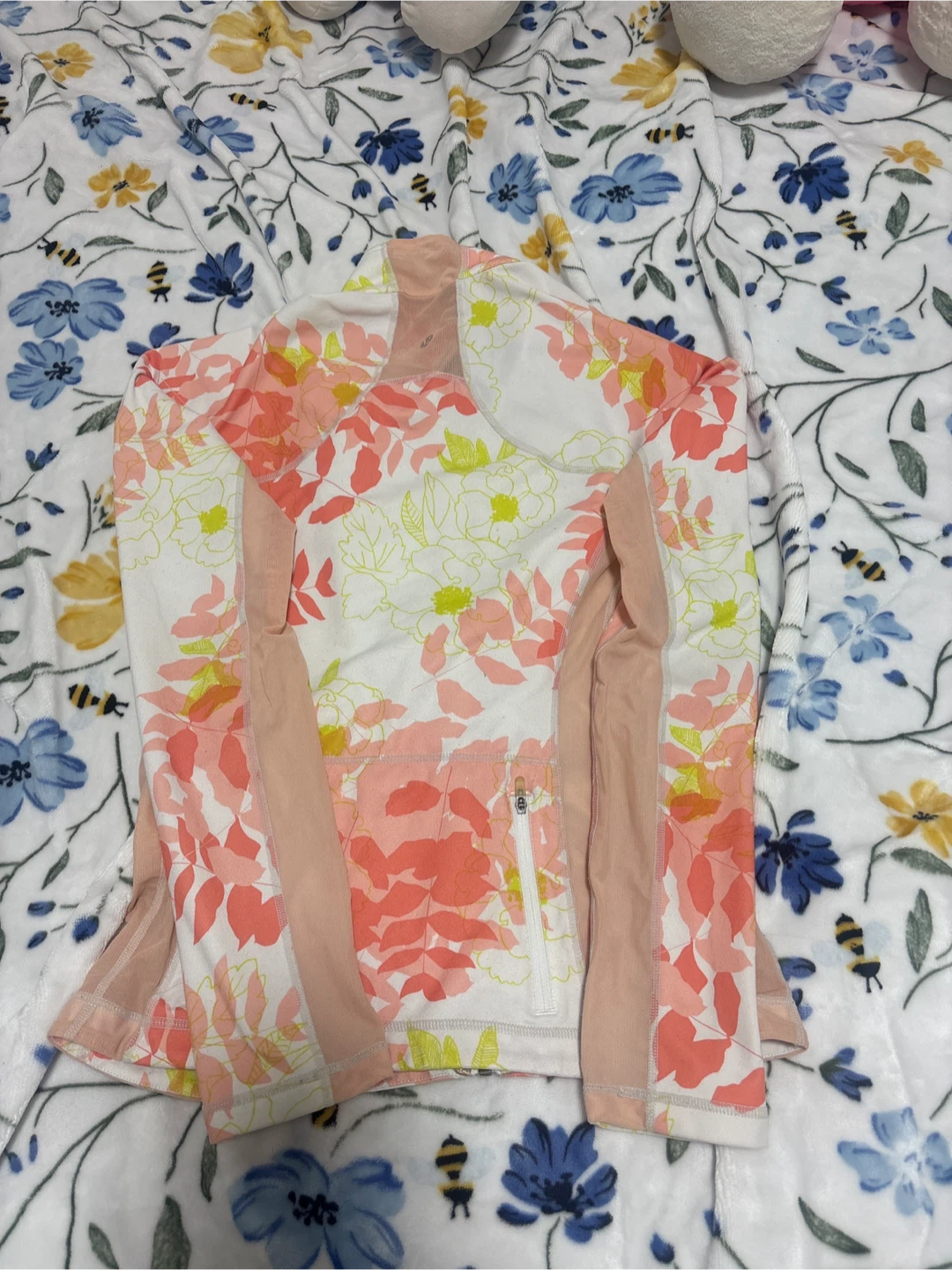 Lululemon Women's Floral Athletic Jacket size small - photo 2