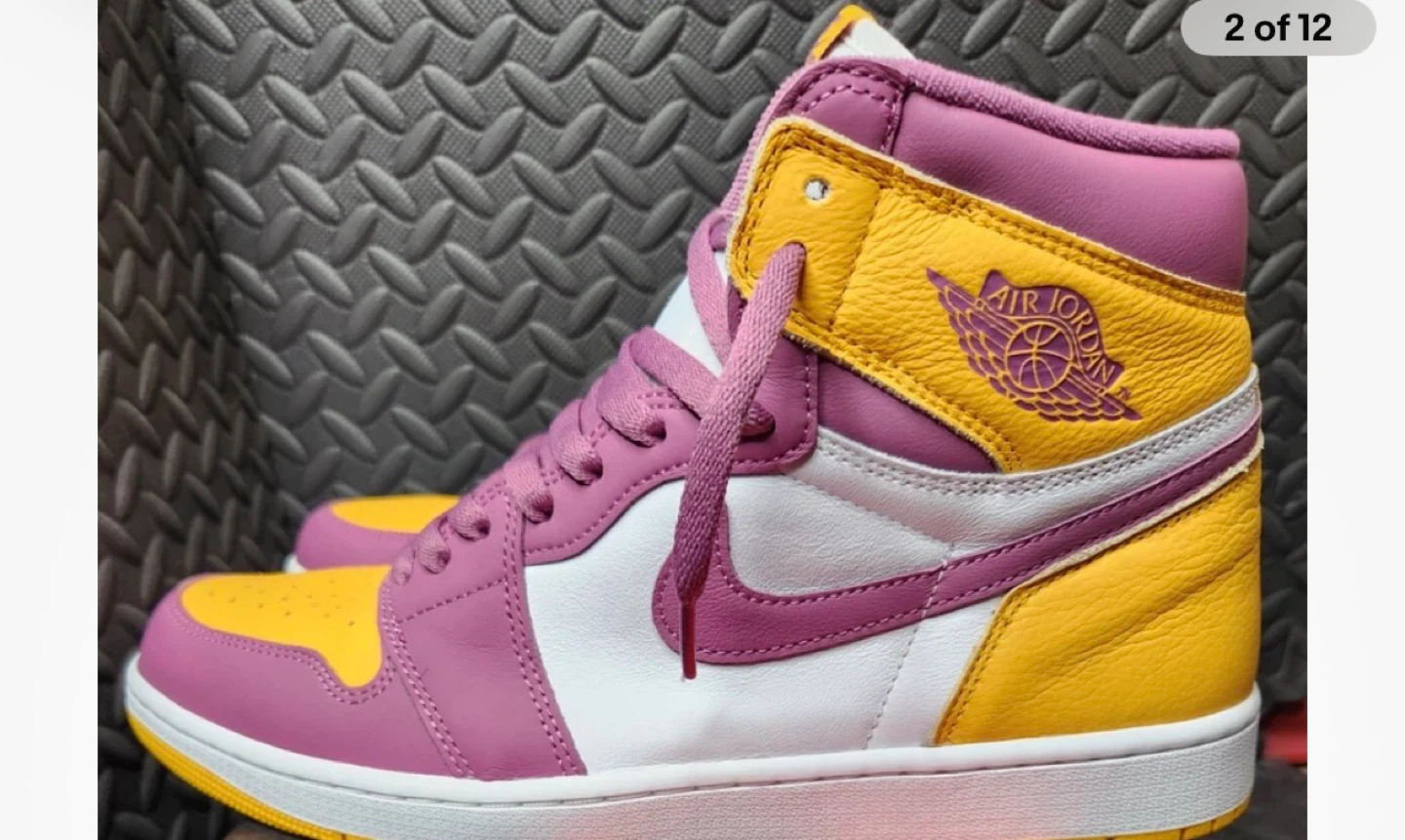 Air Jordan 1 High OG "Washed Pink" Shoes