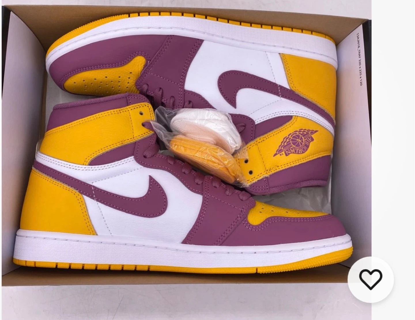 Air Jordan 1 High OG "Washed Pink" Shoes - photo 2