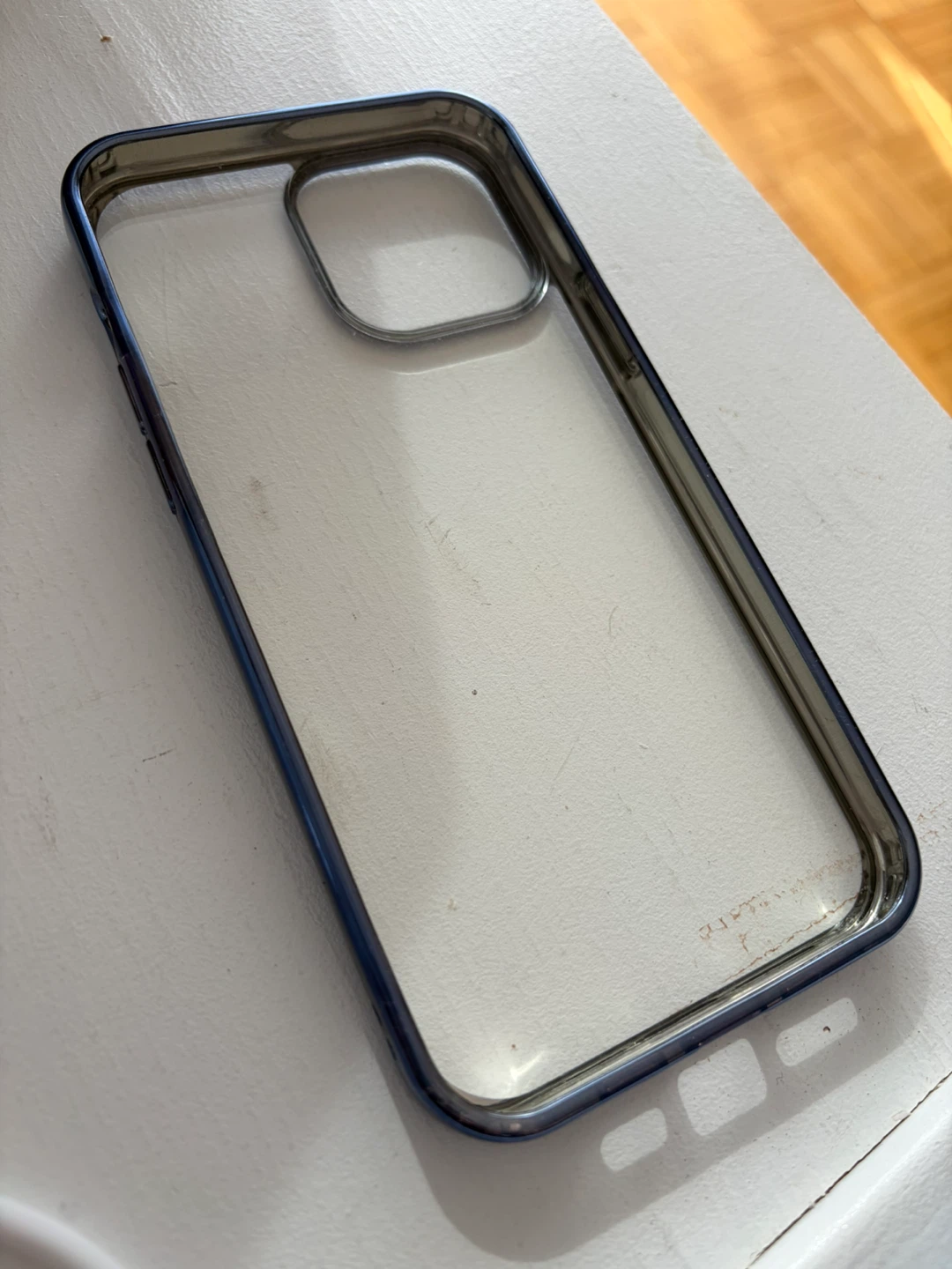 MILPROX Compatible for iPhone 13 Pro Max Clear Case - Blue - photo 2