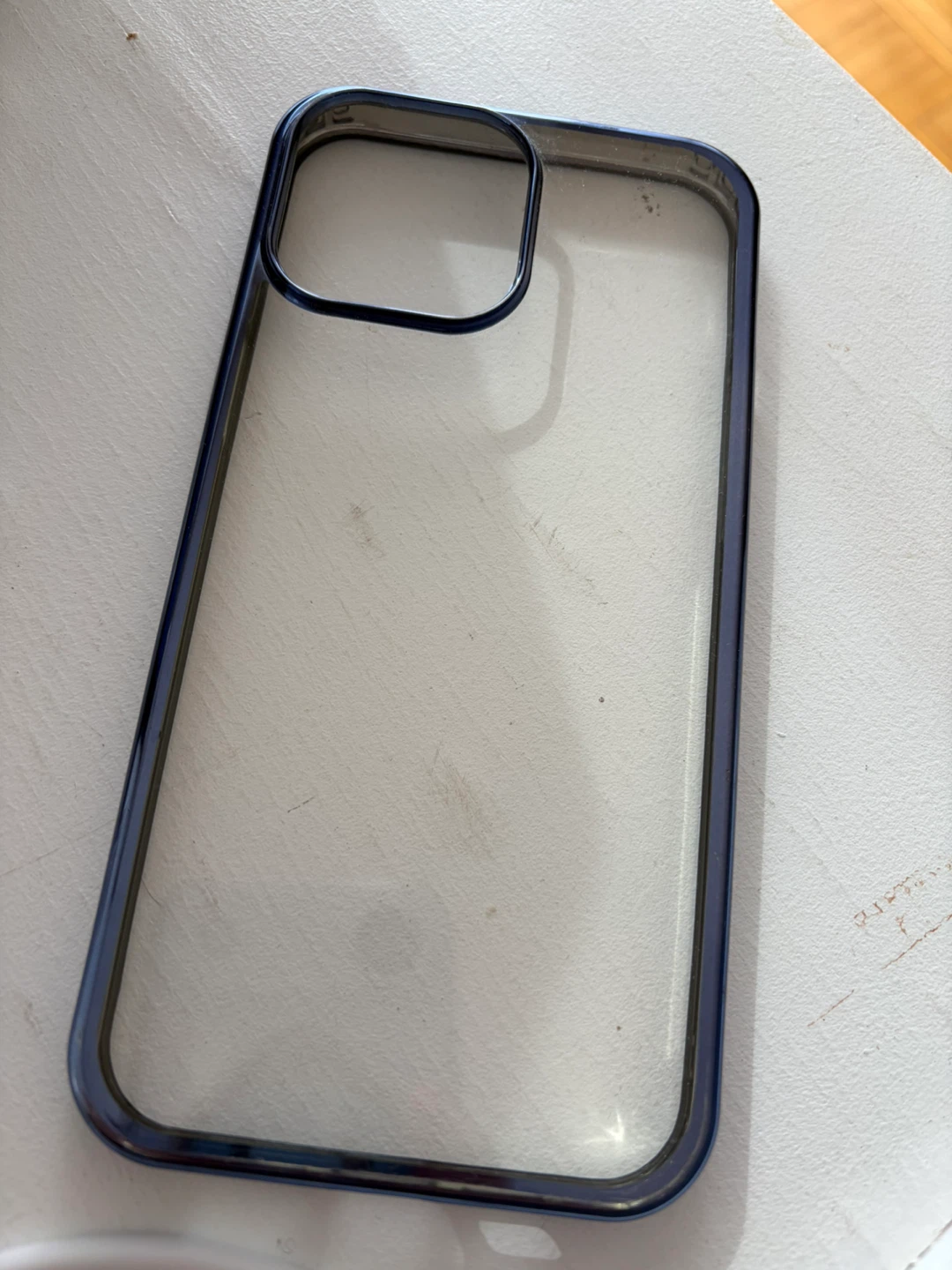MILPROX Compatible for iPhone 13 Pro Max Clear Case - Blue