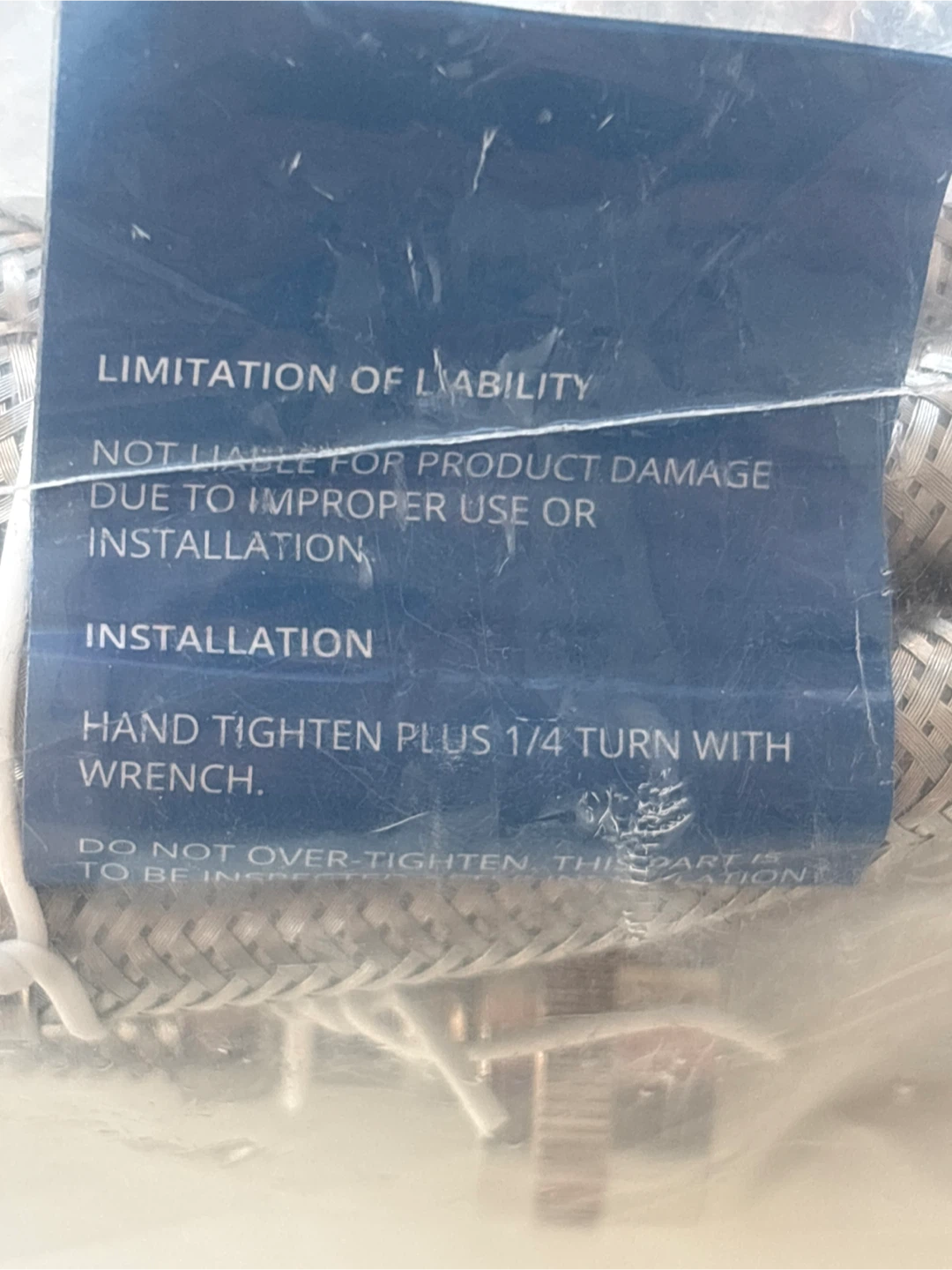 Supco Stainless Steel Washing Machine Hoses - photo 2