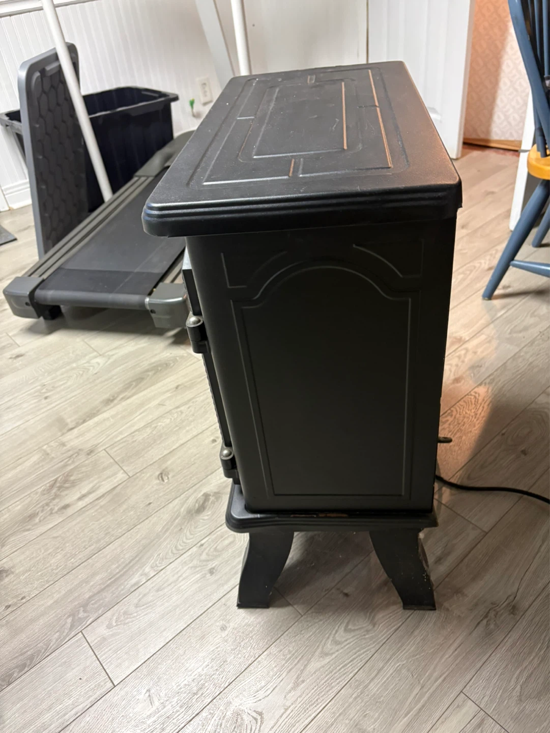 Black Electric Fireplace Stove - photo 3