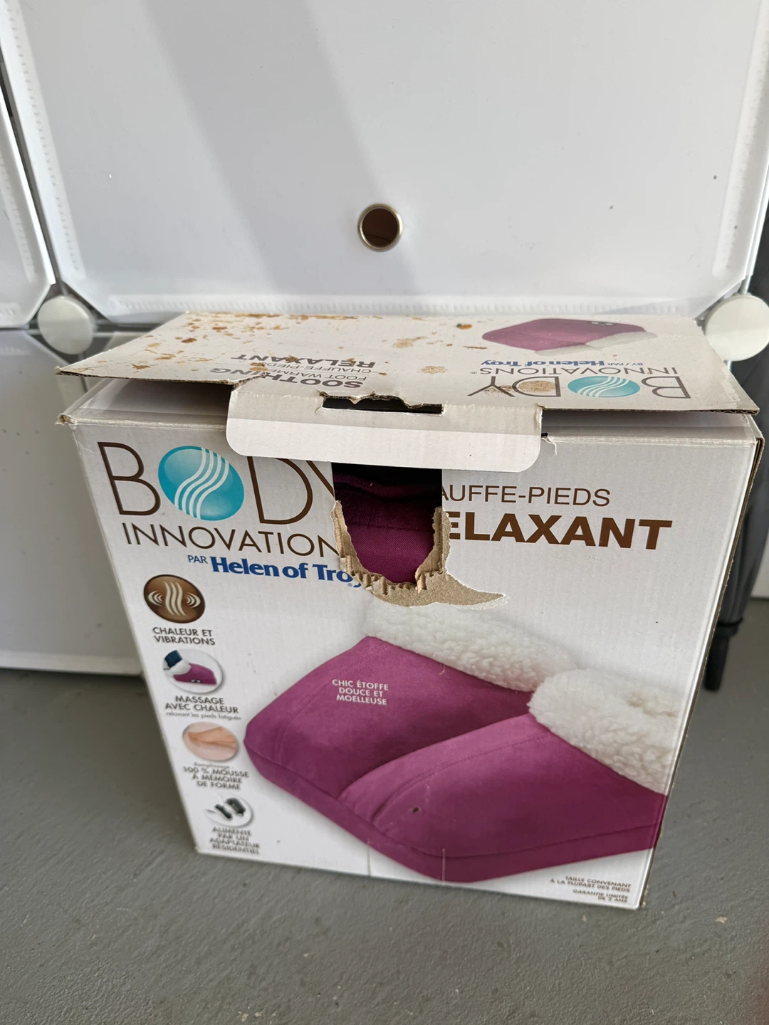 Body Innovations by Helen of Troy Heated Foot Warmer