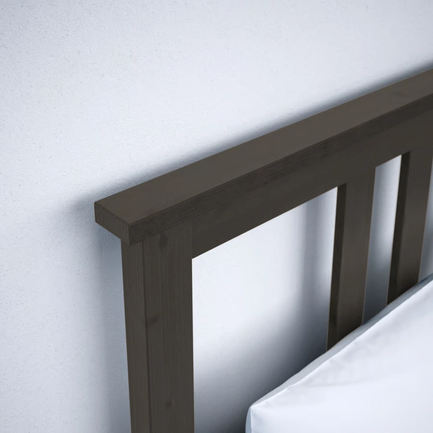 Dark Wood Bed Frame - photo 3