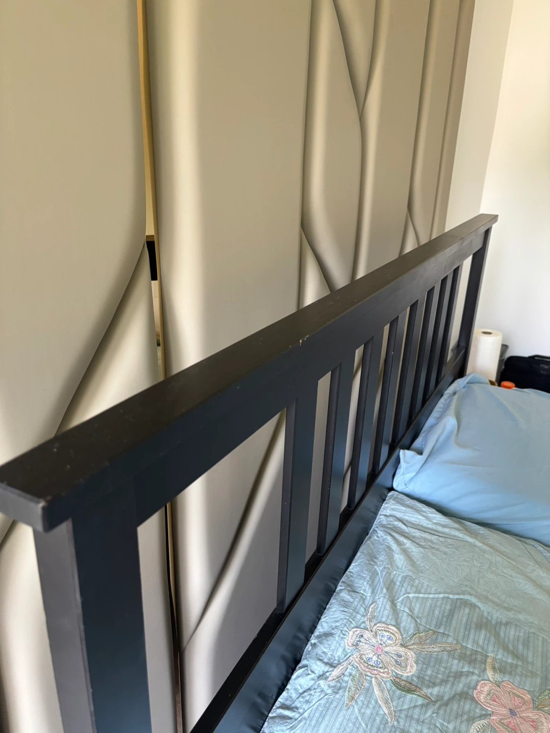 Dark Wood Bed Frame - photo 5