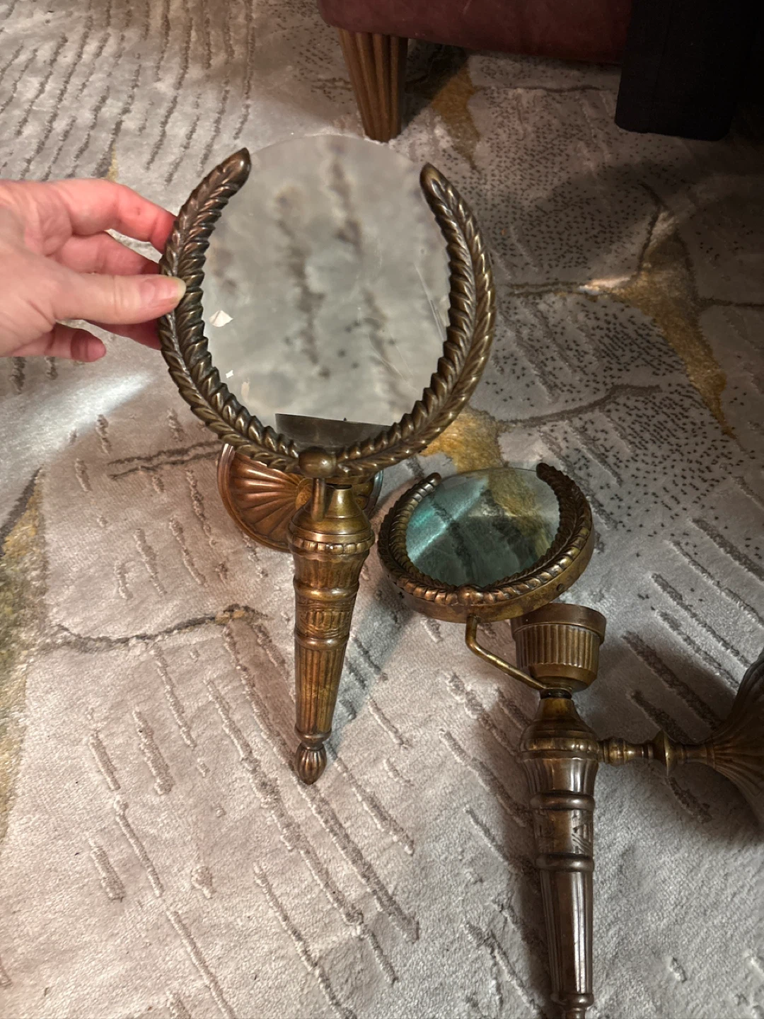 🥕Brass Wall Sconces Pair