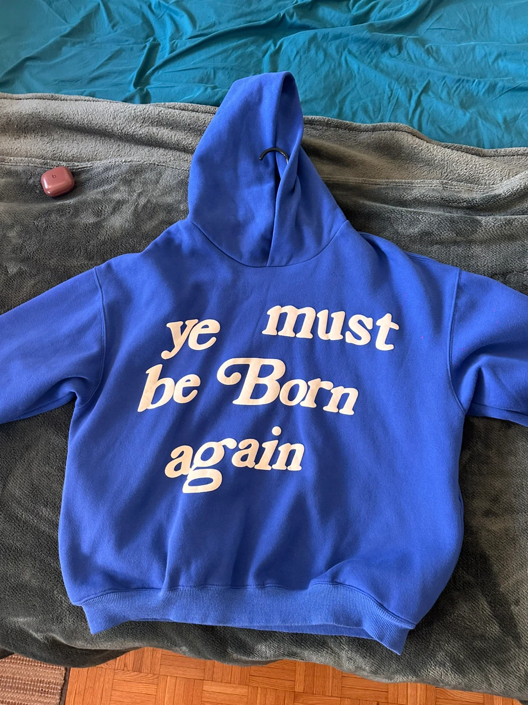 CPFM.XYZ "Ye Must Be Born Again" Hoodie - Royal Blue - X-Large - photo 3