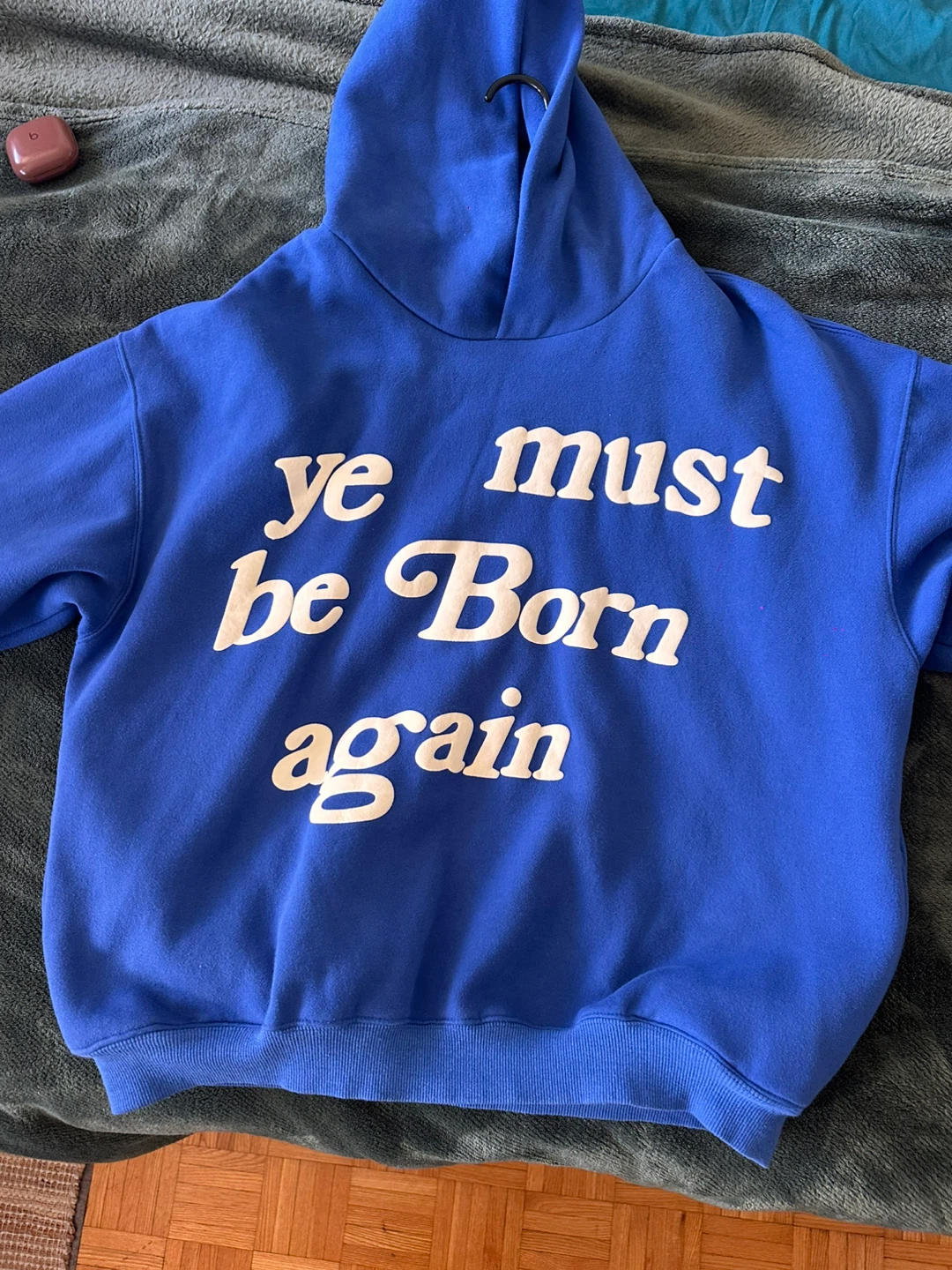 CPFM.XYZ "Ye Must Be Born Again" Hoodie - Royal Blue - X-Large - photo 4