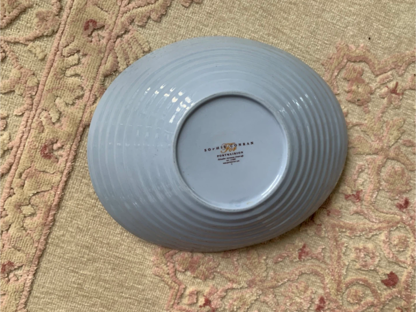 Sophie Conran for Portmeirion Oval Serving Bowl - Light Blue - photo 5