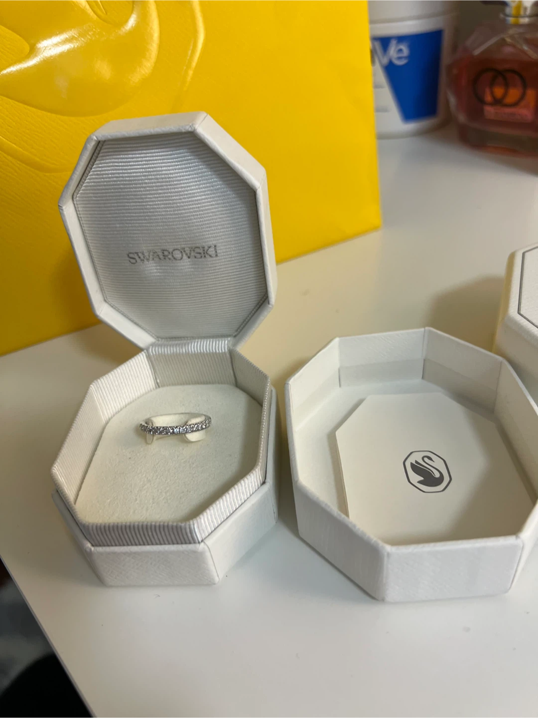 Swarovski diamond ring