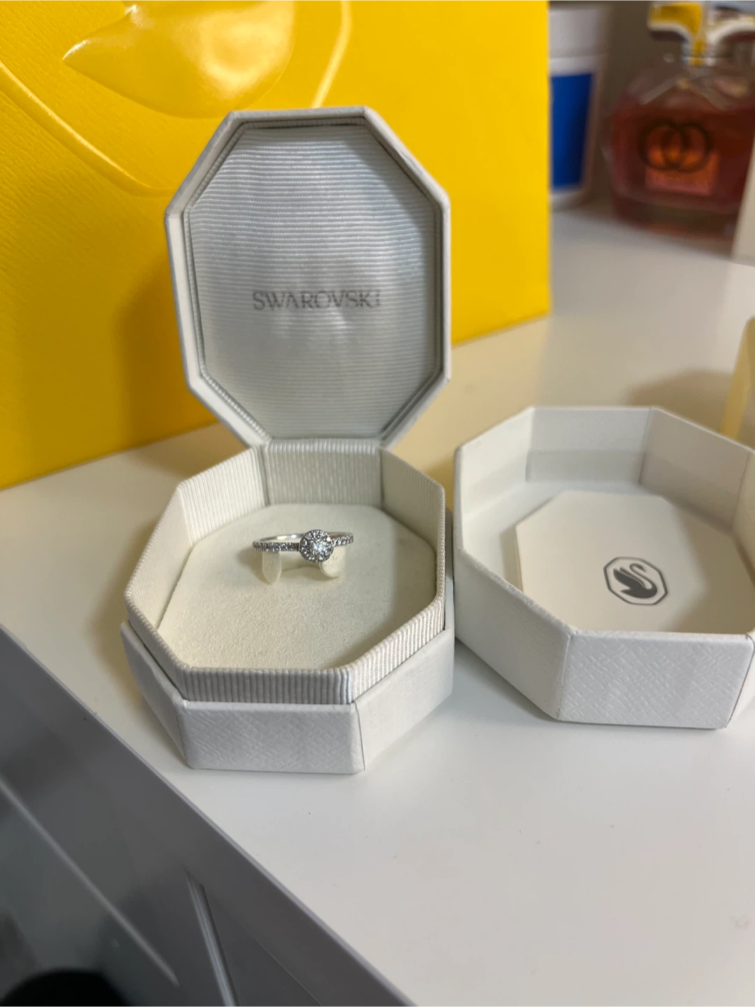 Swarovski diamond ring - photo 2