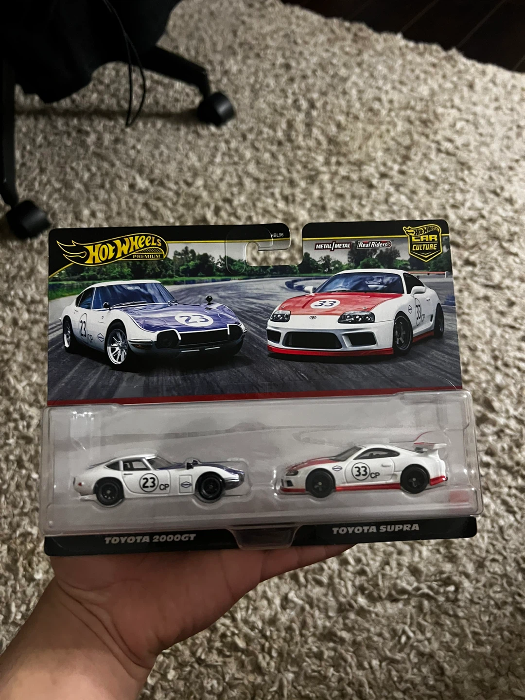Hot Wheels Premium Car Culture Toyota 2000GT & Supra Set