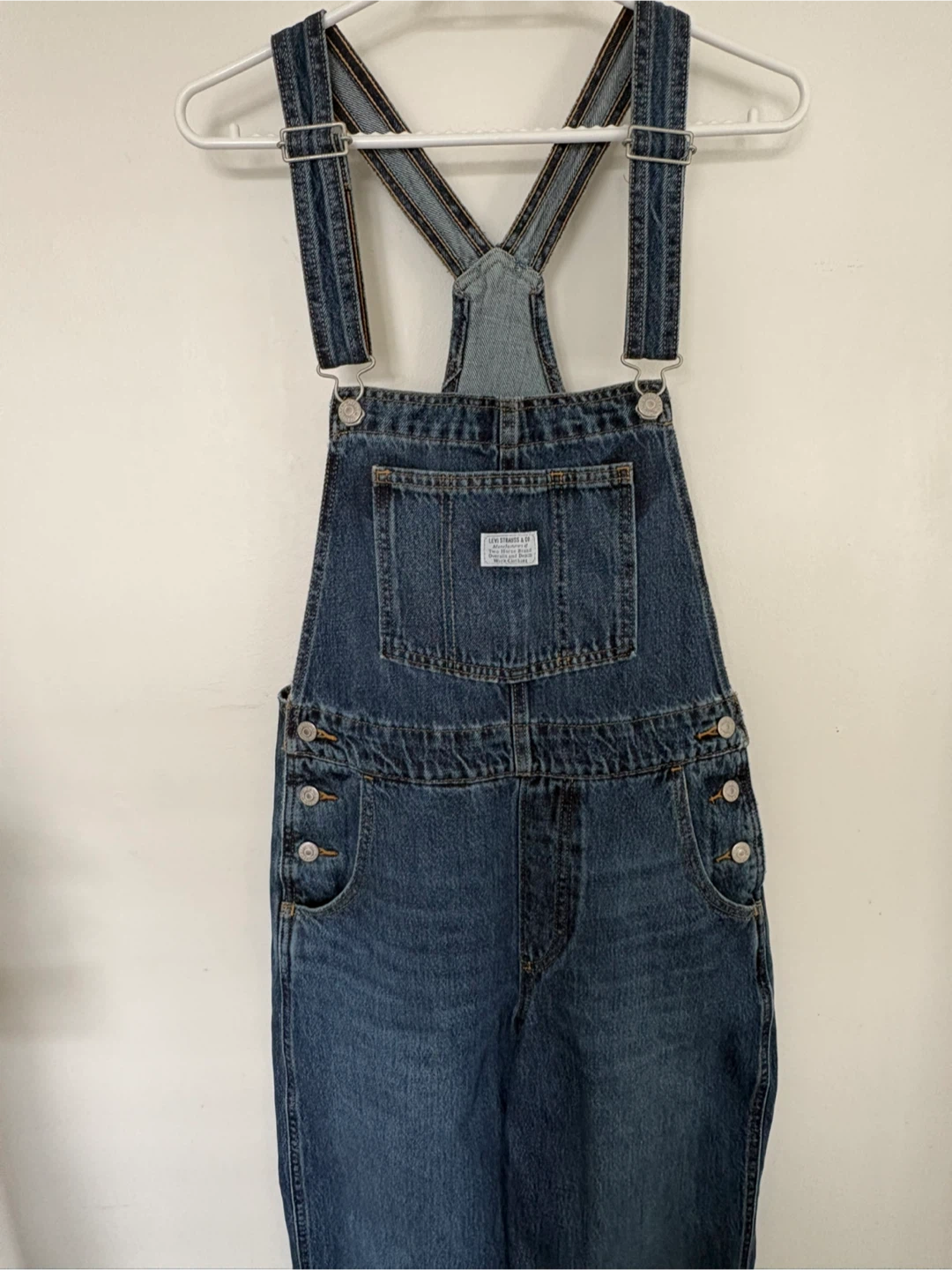 Levi's Denim Overalls Size S/P