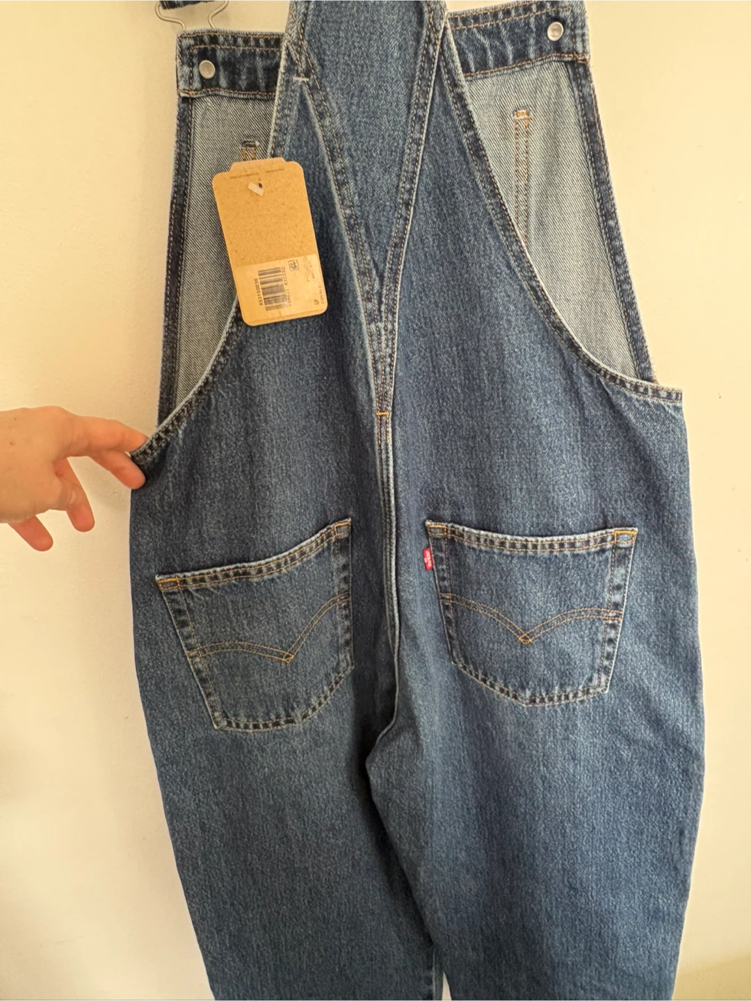 Levi's Denim Overalls Size S/P - photo 2